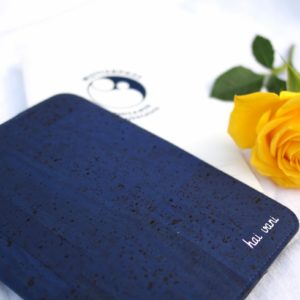 Hülle Hoa Hong für Mutterpass // Denim Blau