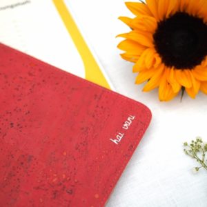 Hülle Hoa Huong Duong für Kinderuntersuchungsheft // Coral