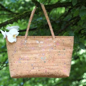 Shopper Hoa Lan // Natur mit Regenbogen und Silber