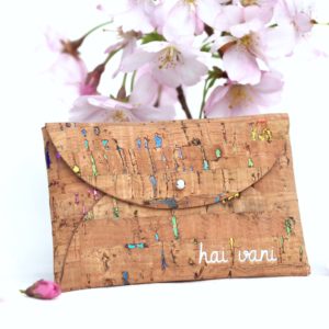 Minitäschchen Hoa Anh Dao // Natur mit Regenbogen