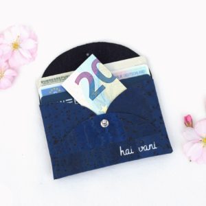Minitäschchen Hoa Anh Dao // Denim Blau